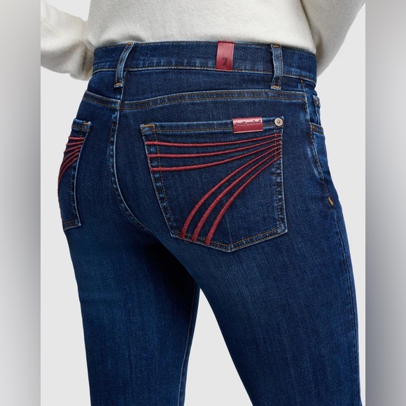 7 For All Mankind Dojo Flare Leg Trouser ~ Size 34 ~ NWT - Picture 1 of 9